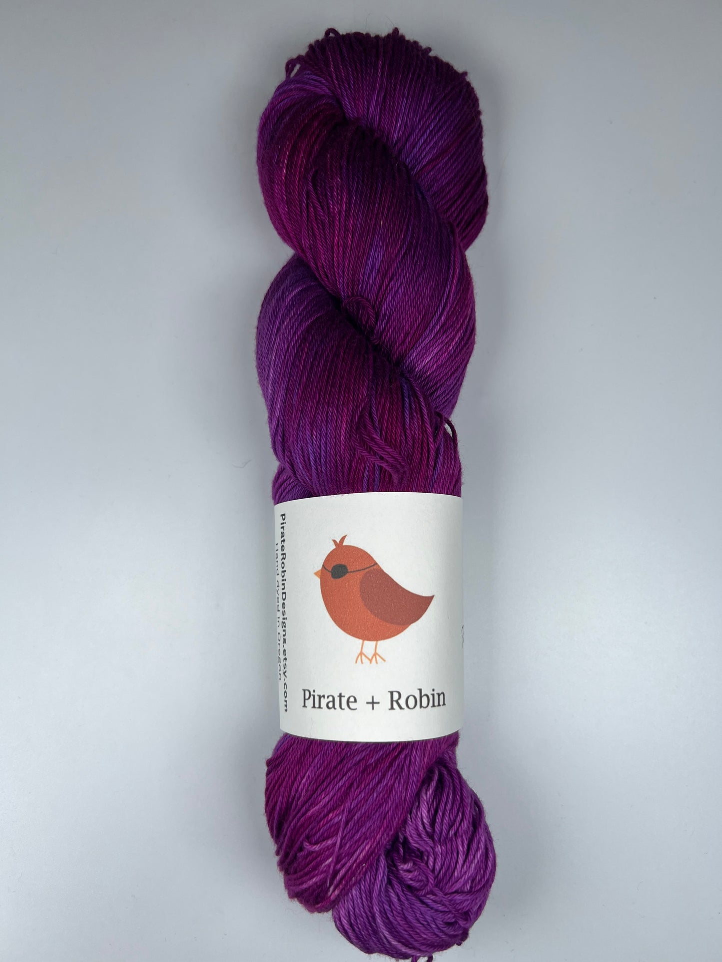 Raspberry | Hand Dyed Cotton Yarn