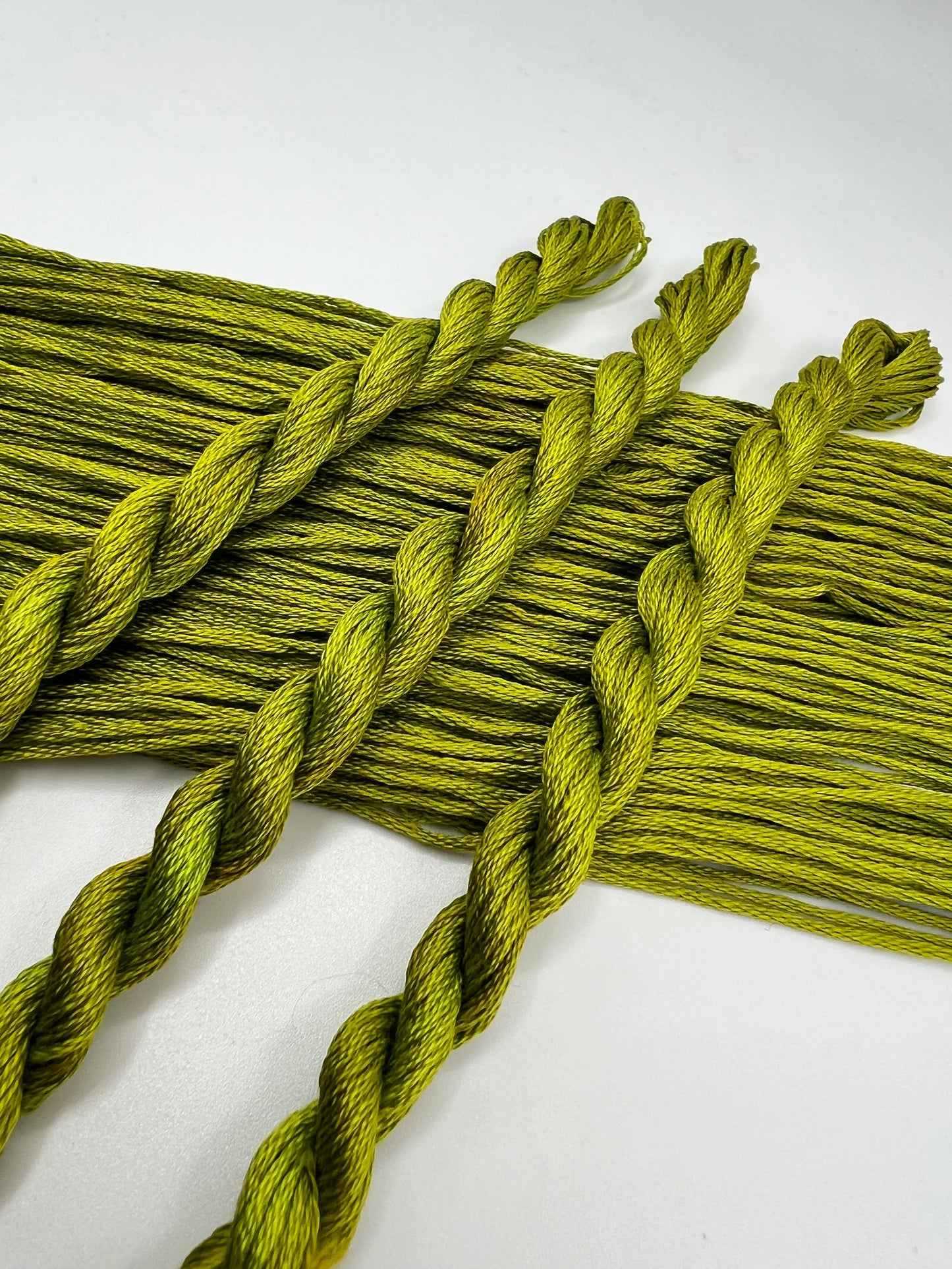 Cactus | Size 20 Hand Dyed, 6 cord Cordonnet Thread