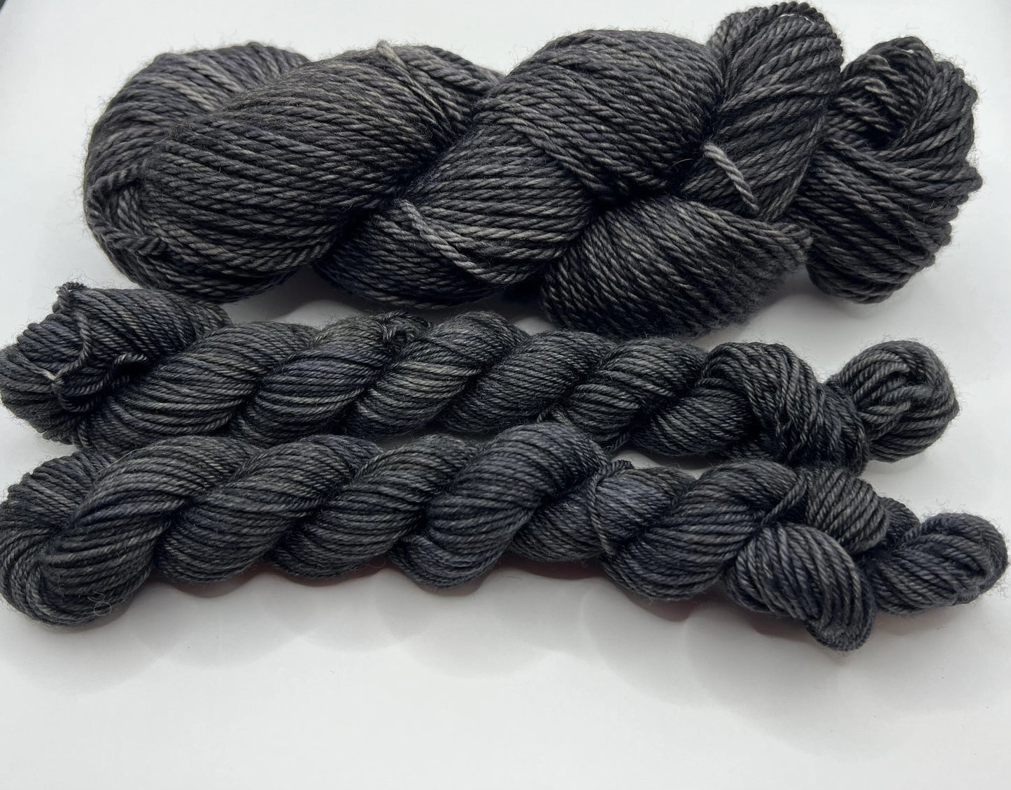 Charcoal | Hand Dyed Yarn