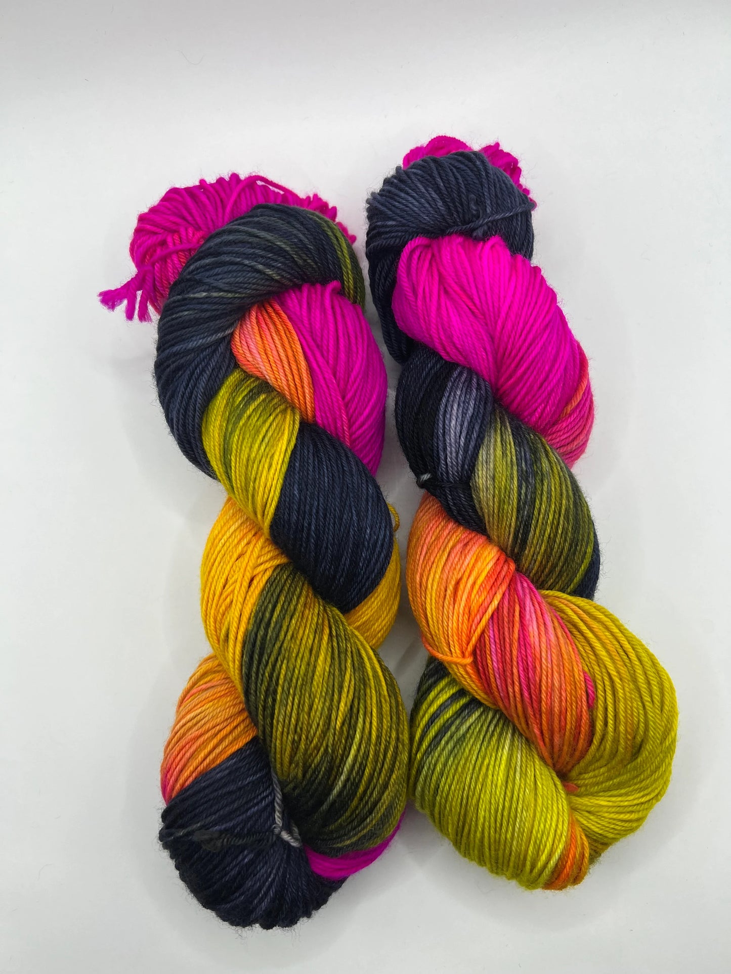 Dragon Fruit | Hand Dyed Yarn
