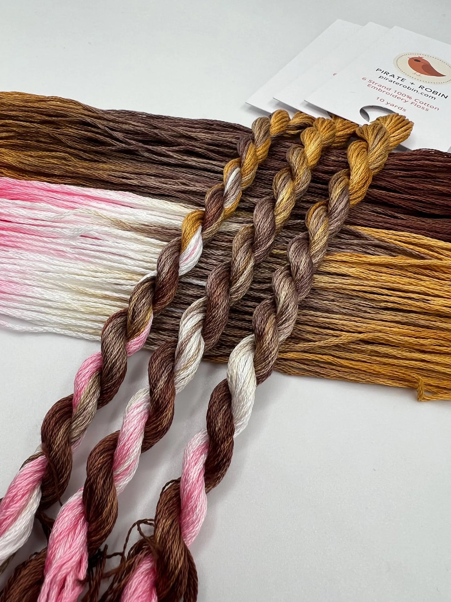 Neapolitan | Size 20 Hand Dyed, 6 cord Cordonnet Thread
