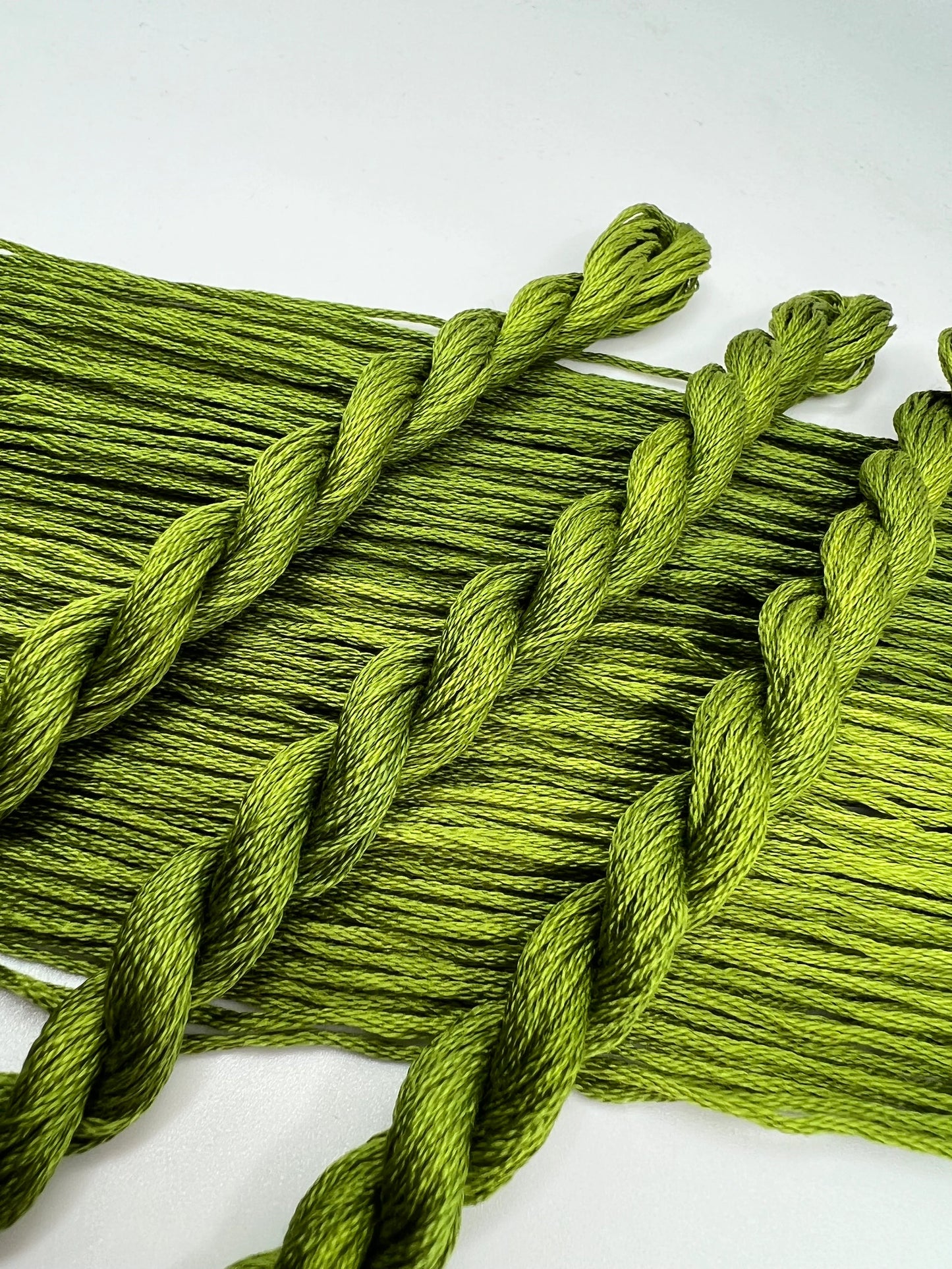 Pickle | Size 20 Hand Dyed, 6 cord Cordonnet Thread
