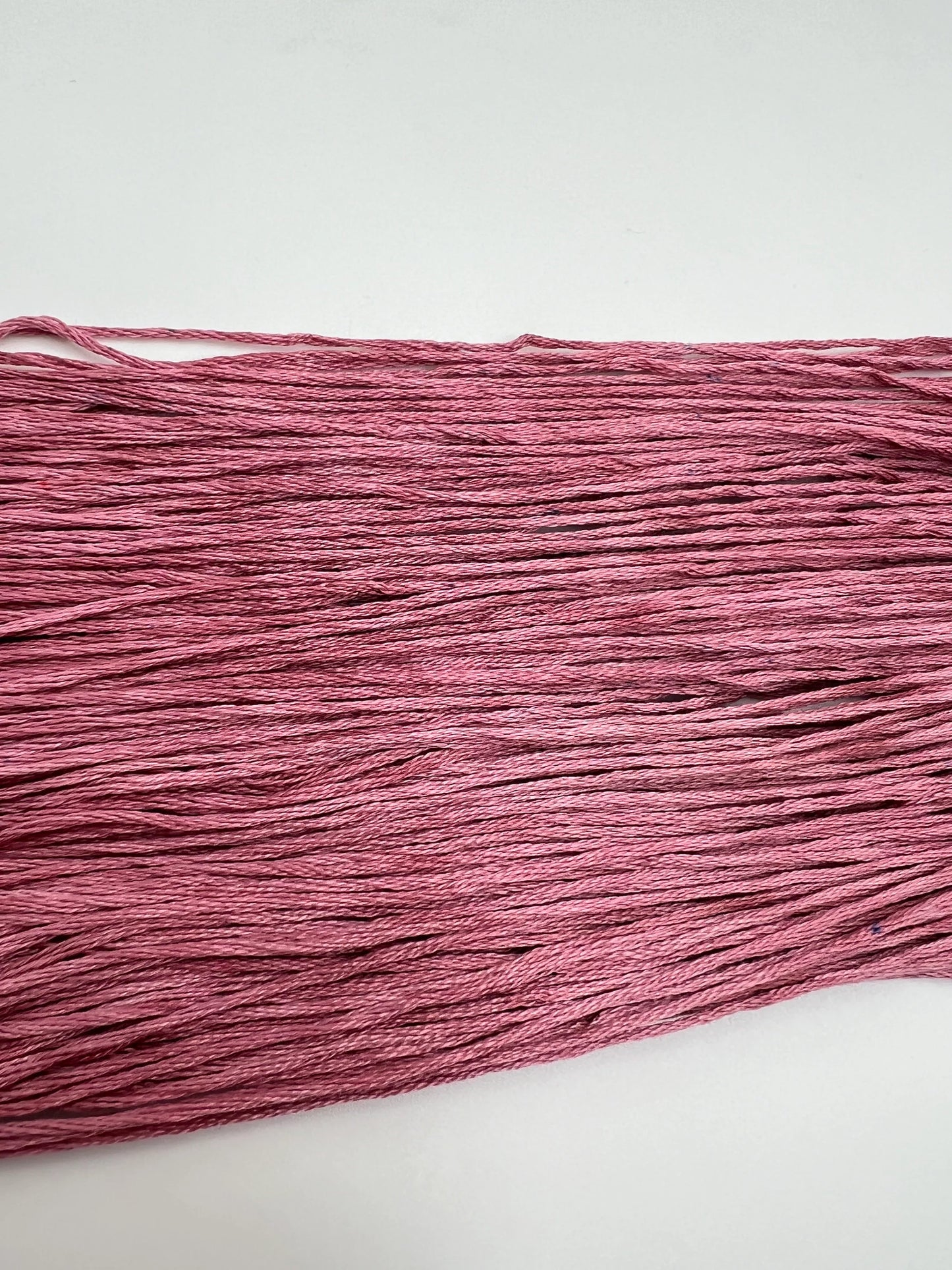 Rose | Size 20 Hand Dyed, 6 cord Cordonnet Thread