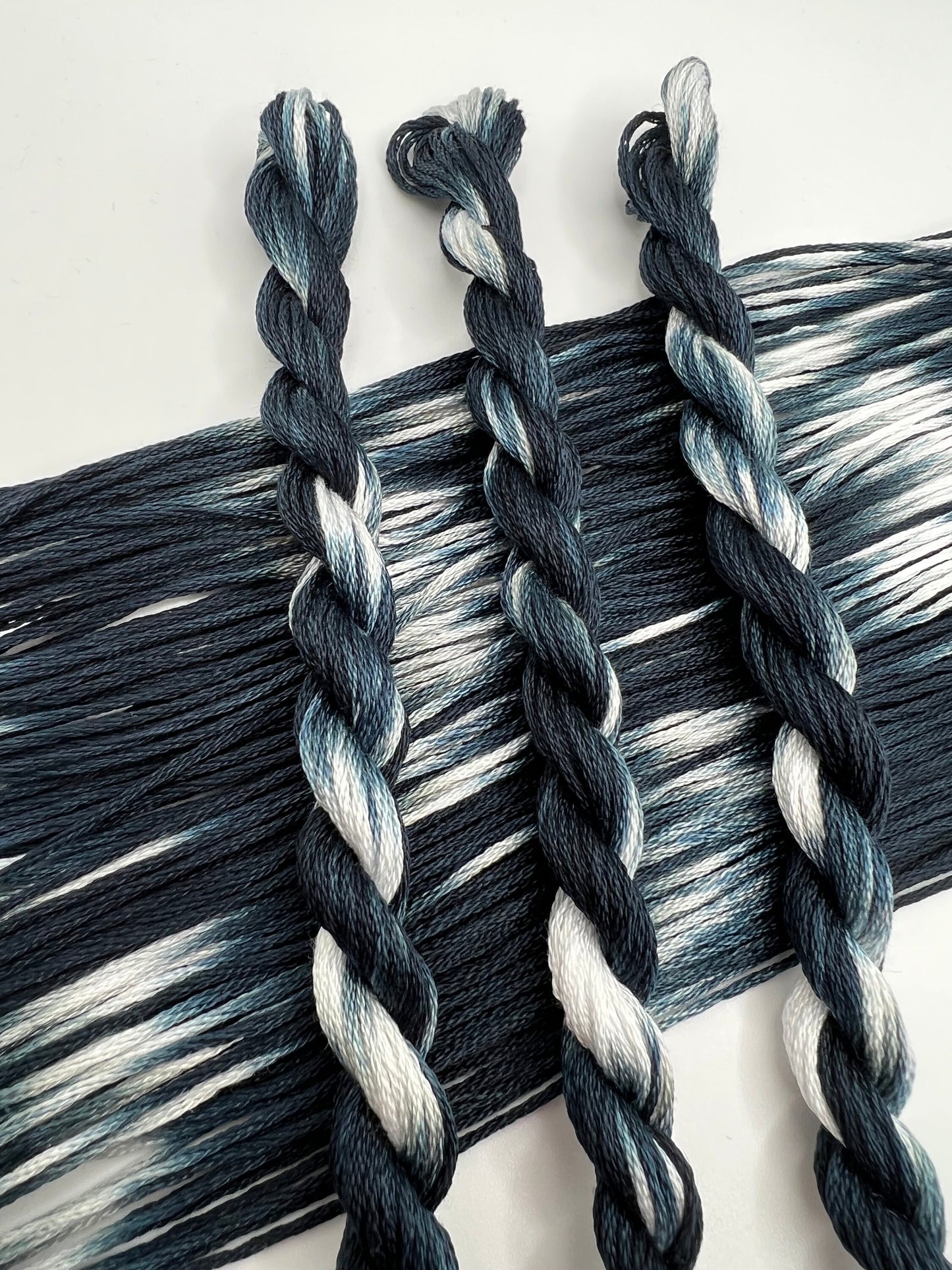 Spiderweb | Size 20 Hand Dyed, 6 cord Cordonnet Thread