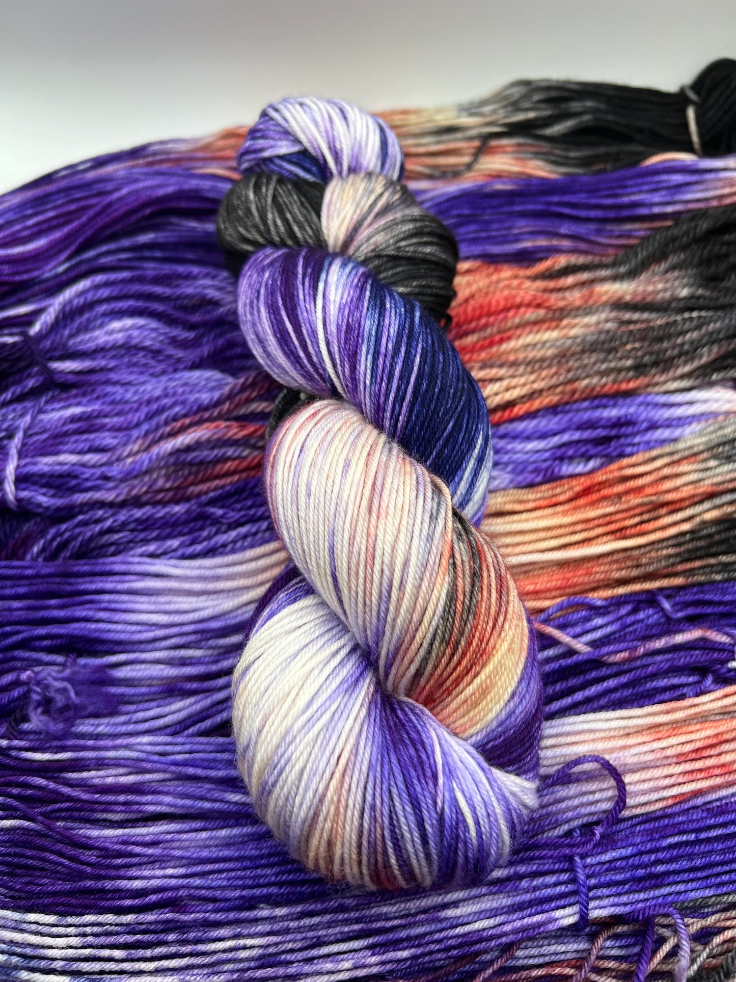 Spooky Sunset | Hand Dyed Yarn