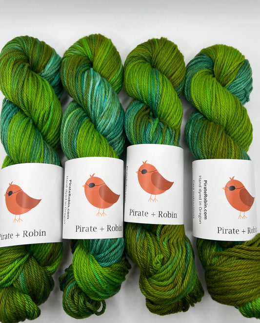 Tidepool | Hand Dyed Cotton Yarn