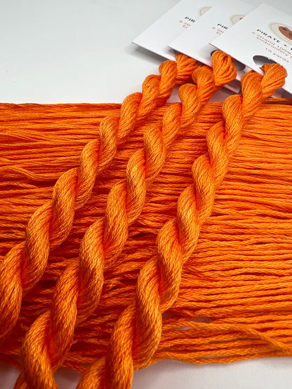 Carrot | Hand dyed, 6 Strand Embroidery Floss