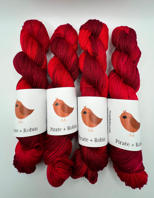 Watermelon | Hand Dyed Cotton Yarn