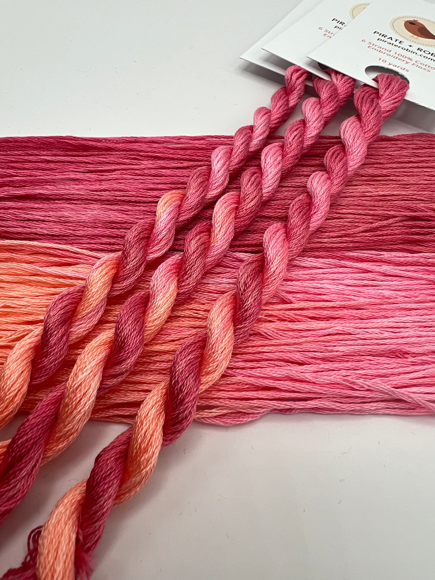 Bloom | Hand dyed, 6 Strand Embroidery Floss