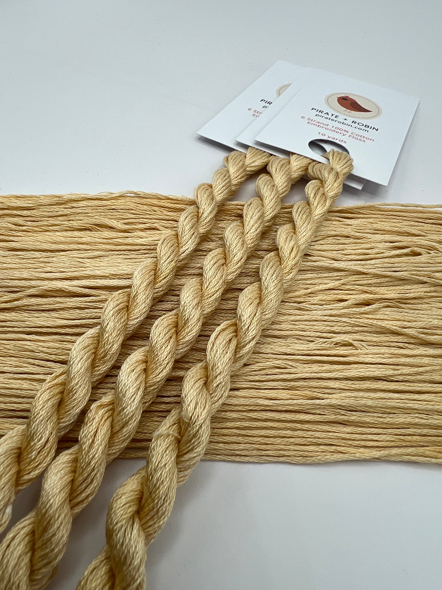 Cashew | Hand dyed, 6 Strand Embroidery Floss