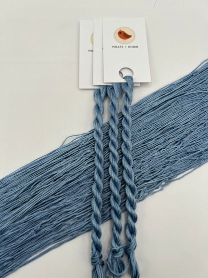 Mom Jeans | Hand dyed, 6 Strand Embroidery Floss