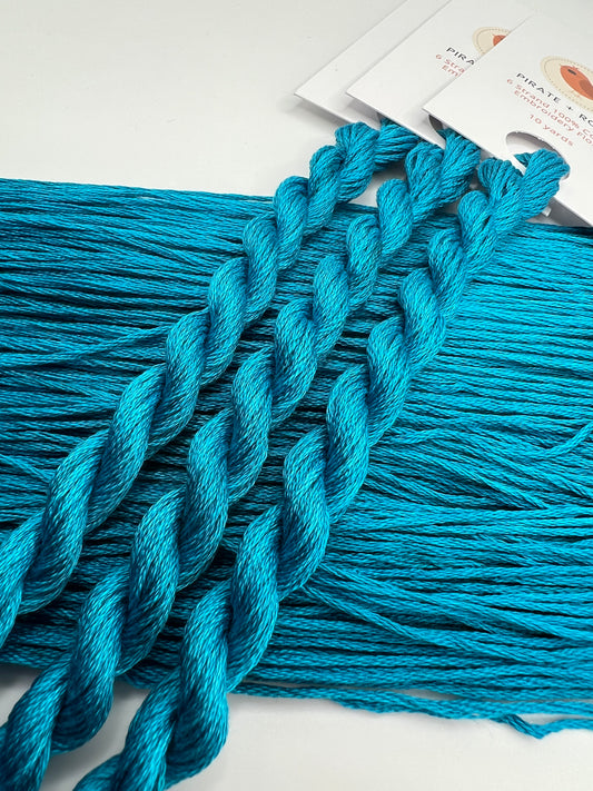 Bahama | Hand dyed, 6 Strand Embroidery Floss