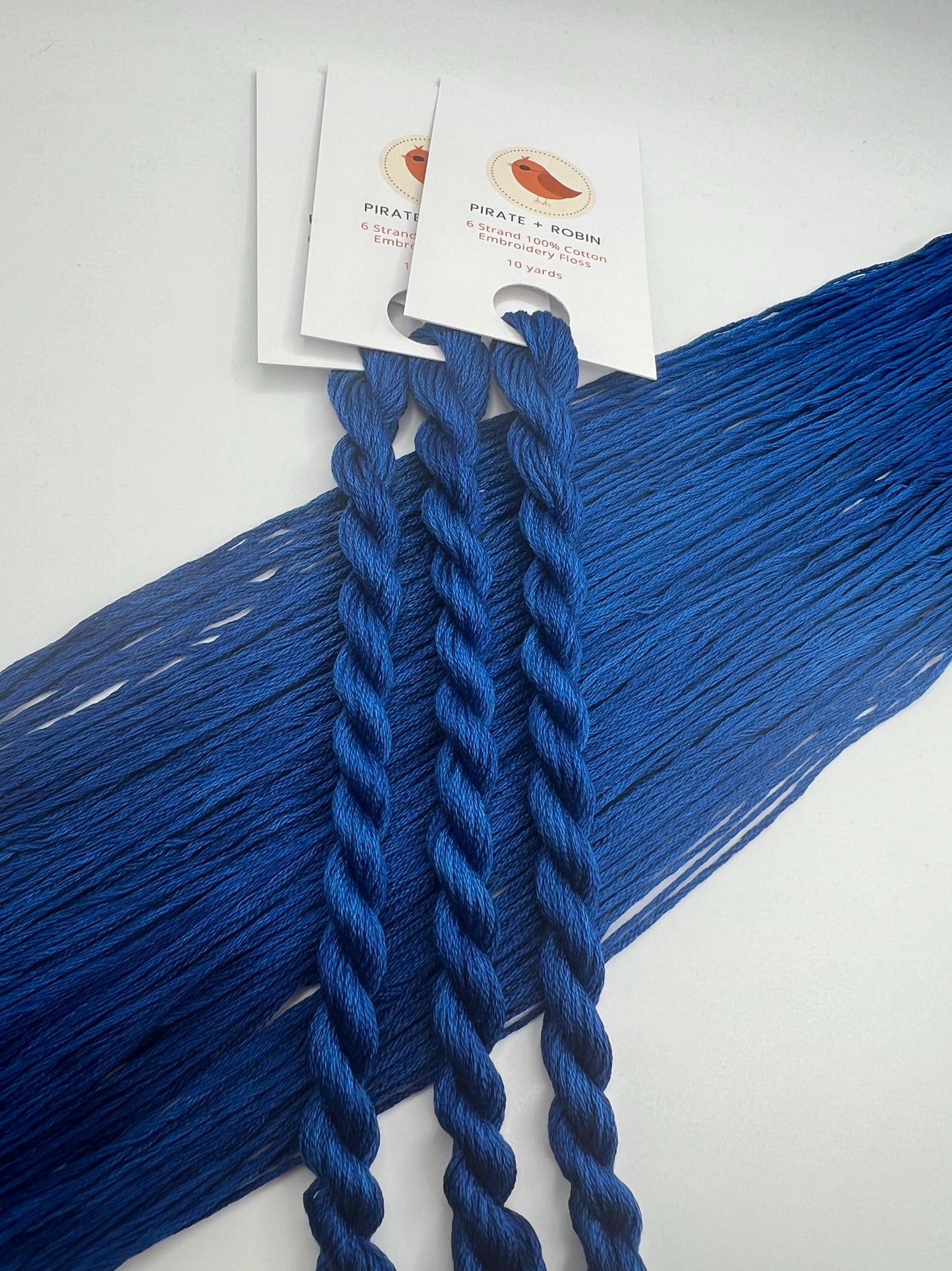 Admiral | Hand dyed, 6 Strand Embroidery Floss