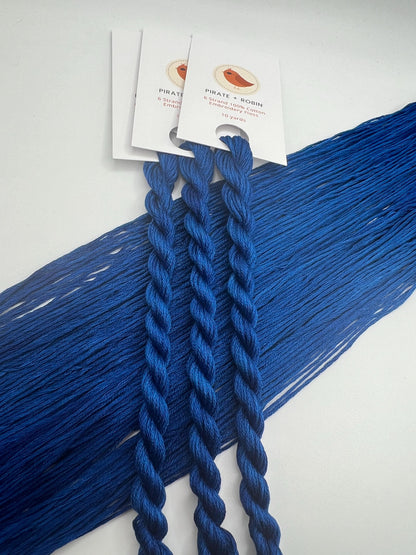 Admiral | Size 20 Hand Dyed, 6 cord Cordonnet Thread