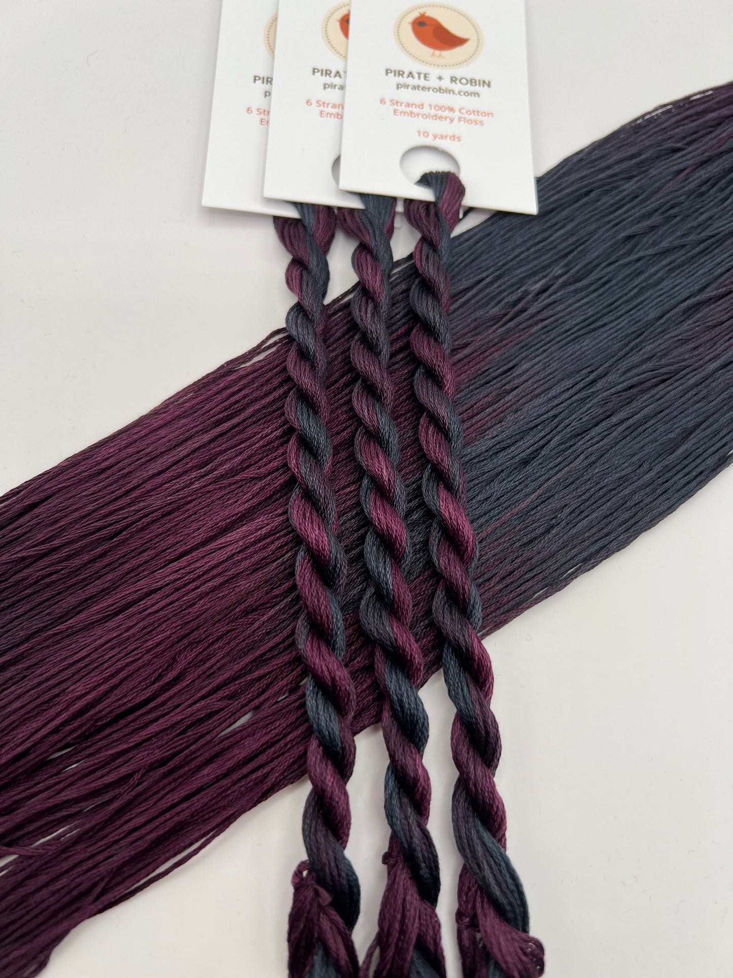 Ursula | Hand dyed, 6 Strand Embroidery Floss