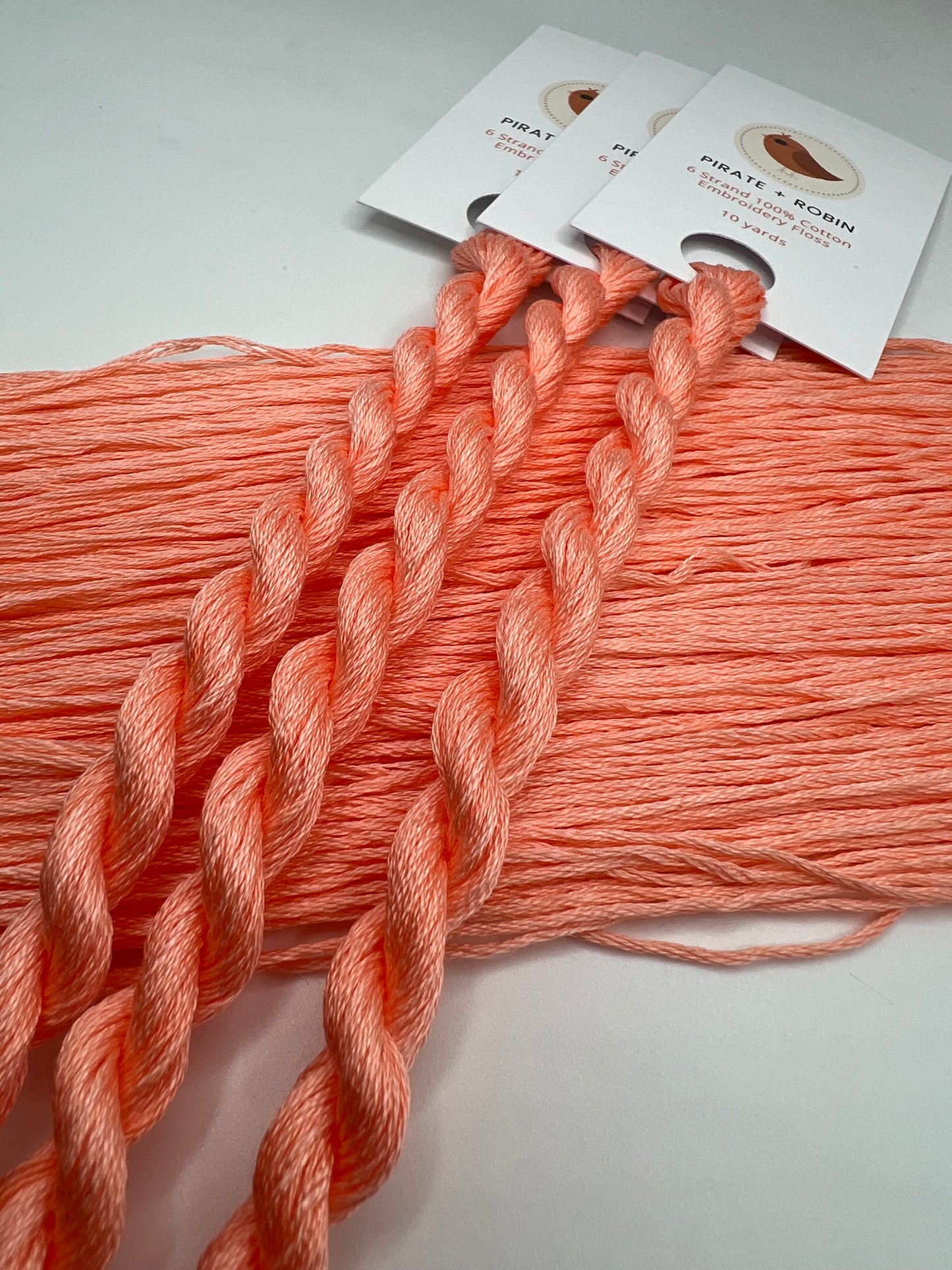 Malibu | Size 20 Hand Dyed, 6 cord Cordonnet Thread