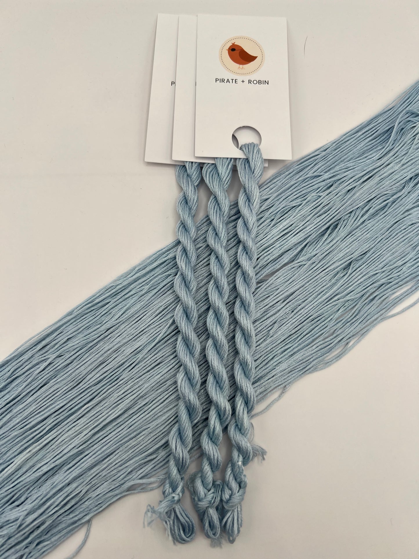 Rain | Hand dyed, 6 Strand Embroidery Floss