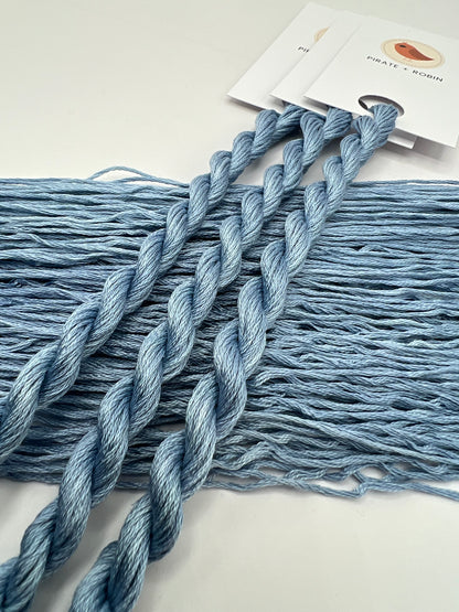 Mom Jeans | Hand dyed, 6 Strand Embroidery Floss