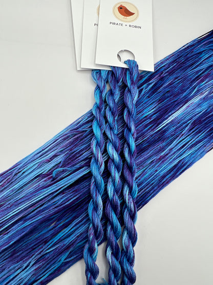 Hydrangea | Hand dyed, 6 Strand Embroidery Floss