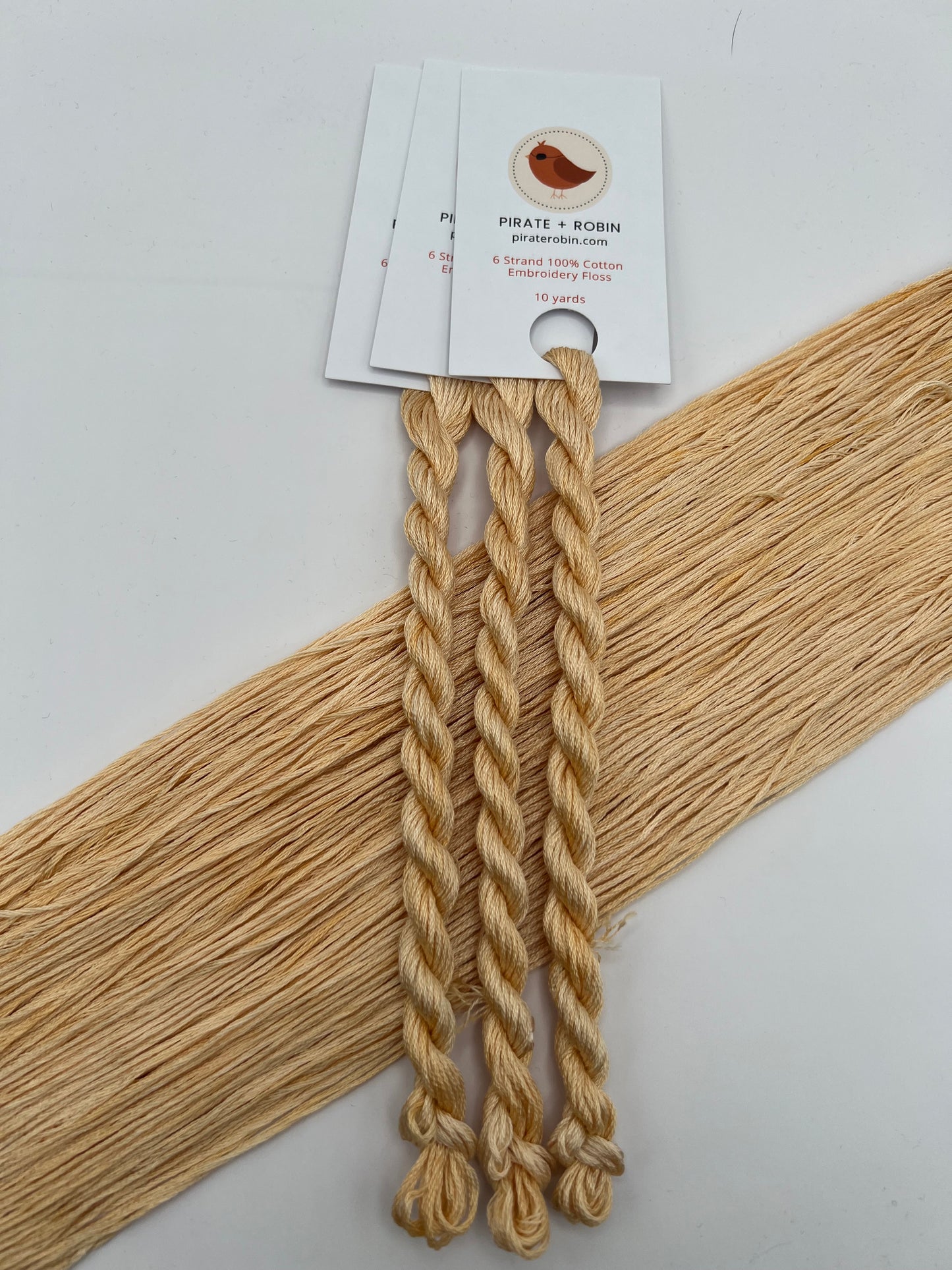 Marzipan | Hand dyed, 6 Strand Embroidery Floss
