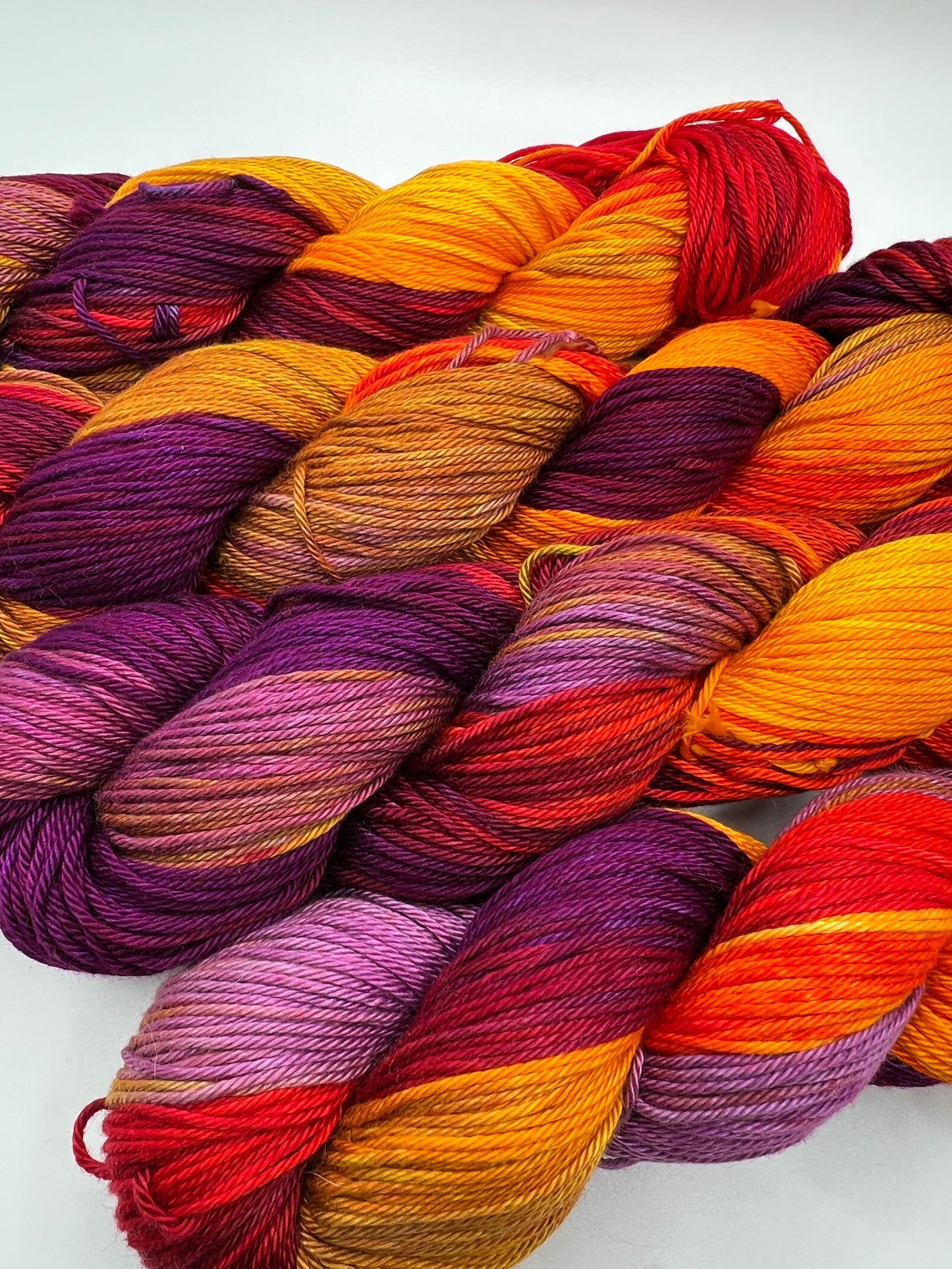 Nasturtium | Hand Dyed Cotton Yarn