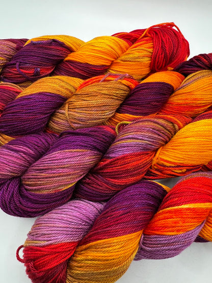 Nasturtium | Hand Dyed Cotton Yarn