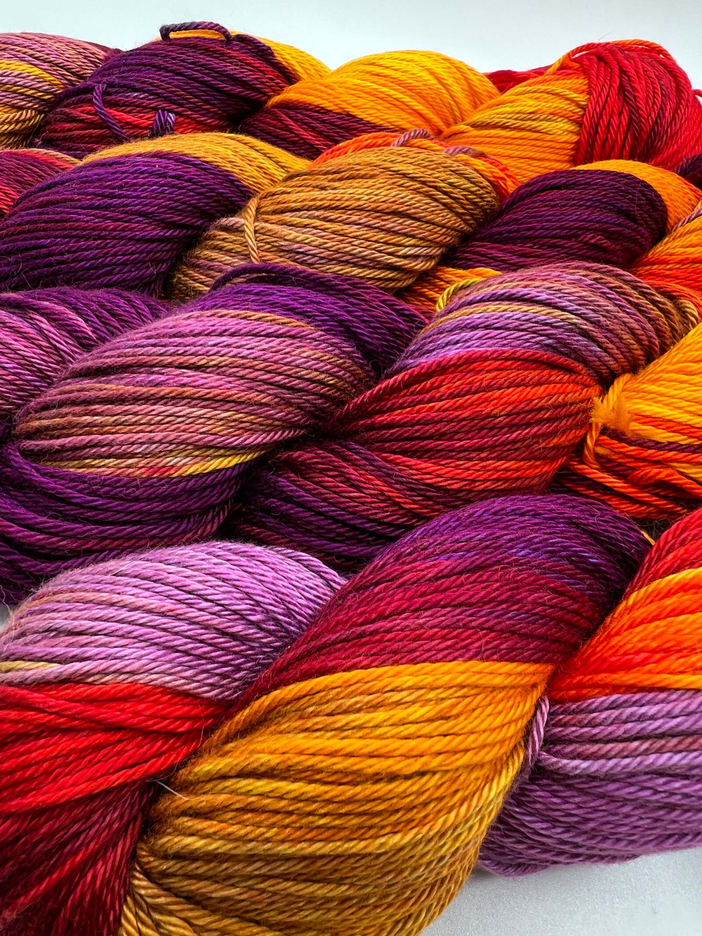 Nasturtium | Hand Dyed Cotton Yarn