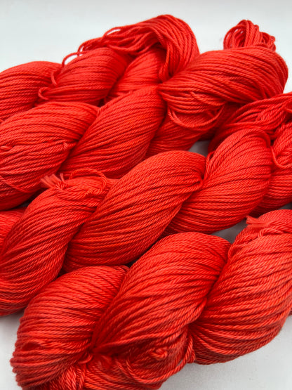 Coral | Hand Dyed Cotton Yarn