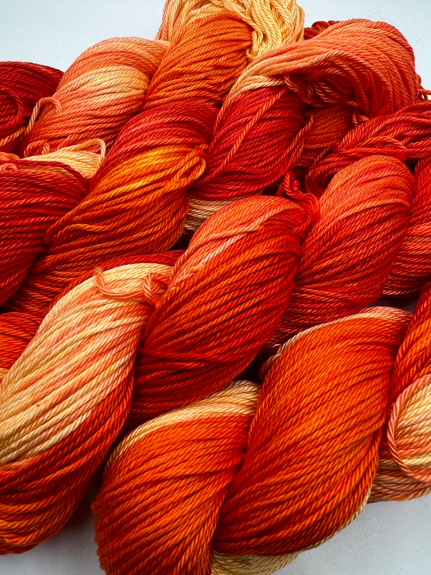 Poppy | Hand Dyed Cotton Yarn