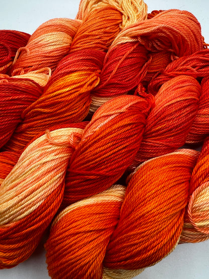 Poppy | Hand Dyed Cotton Yarn