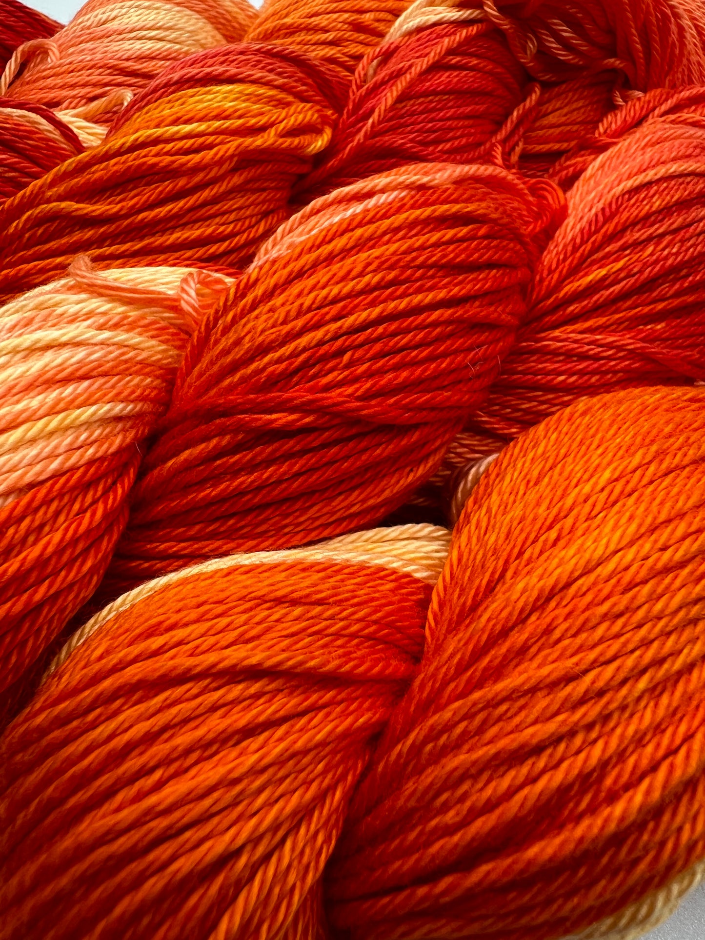 Poppy | Hand Dyed Cotton Yarn