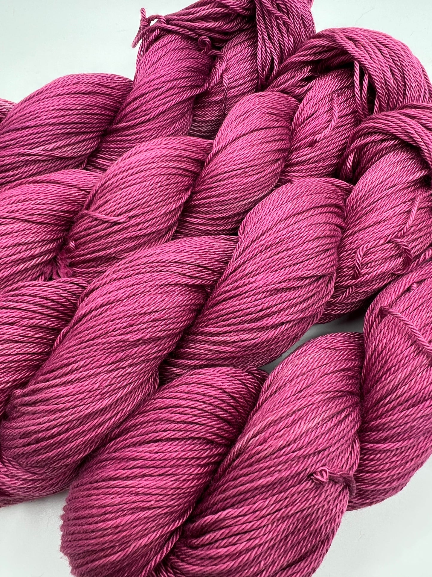 Ron Burgundy | Hand Dyed Cotton Yarn