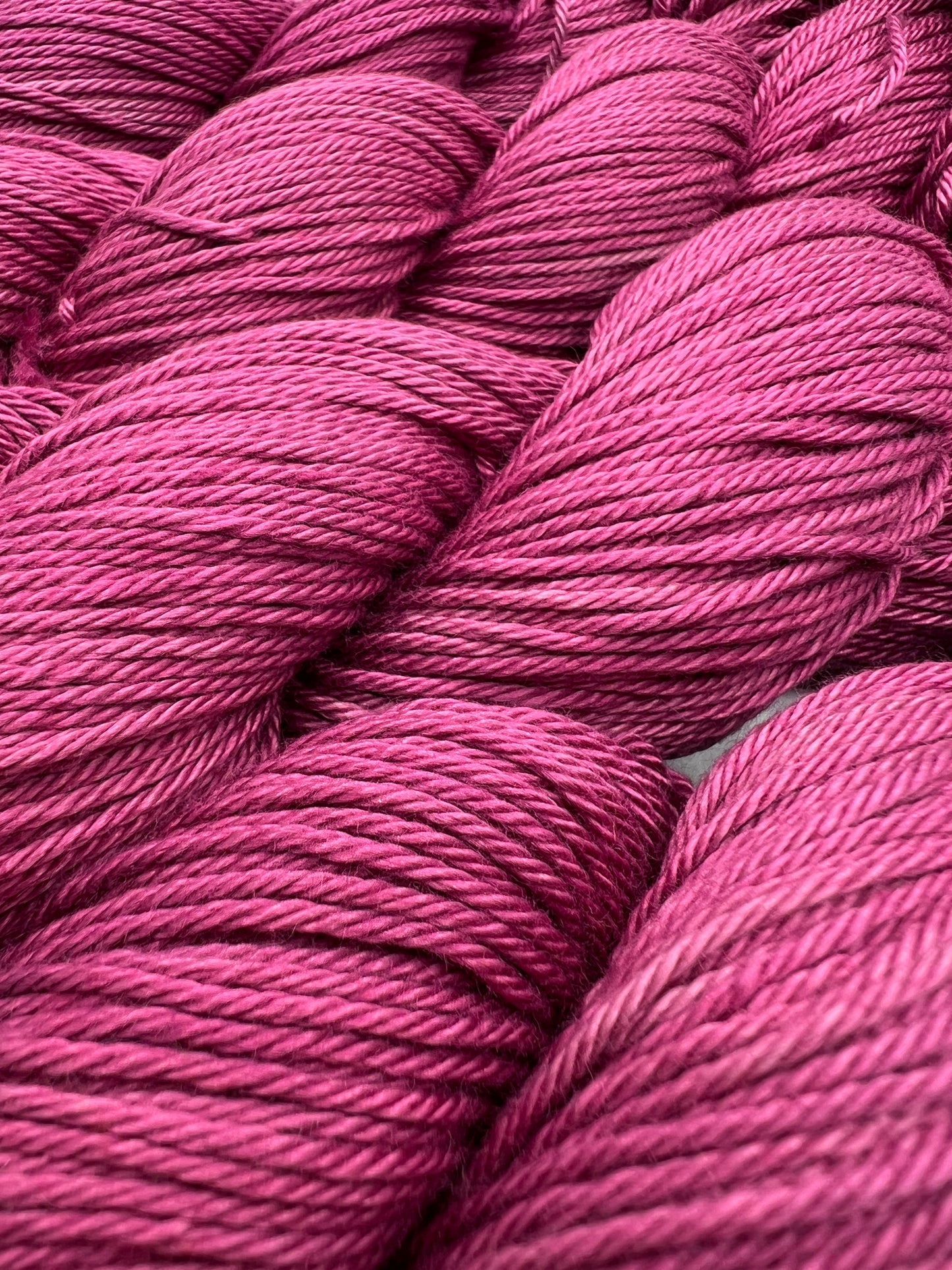 Ron Burgundy | Hand Dyed Cotton Yarn