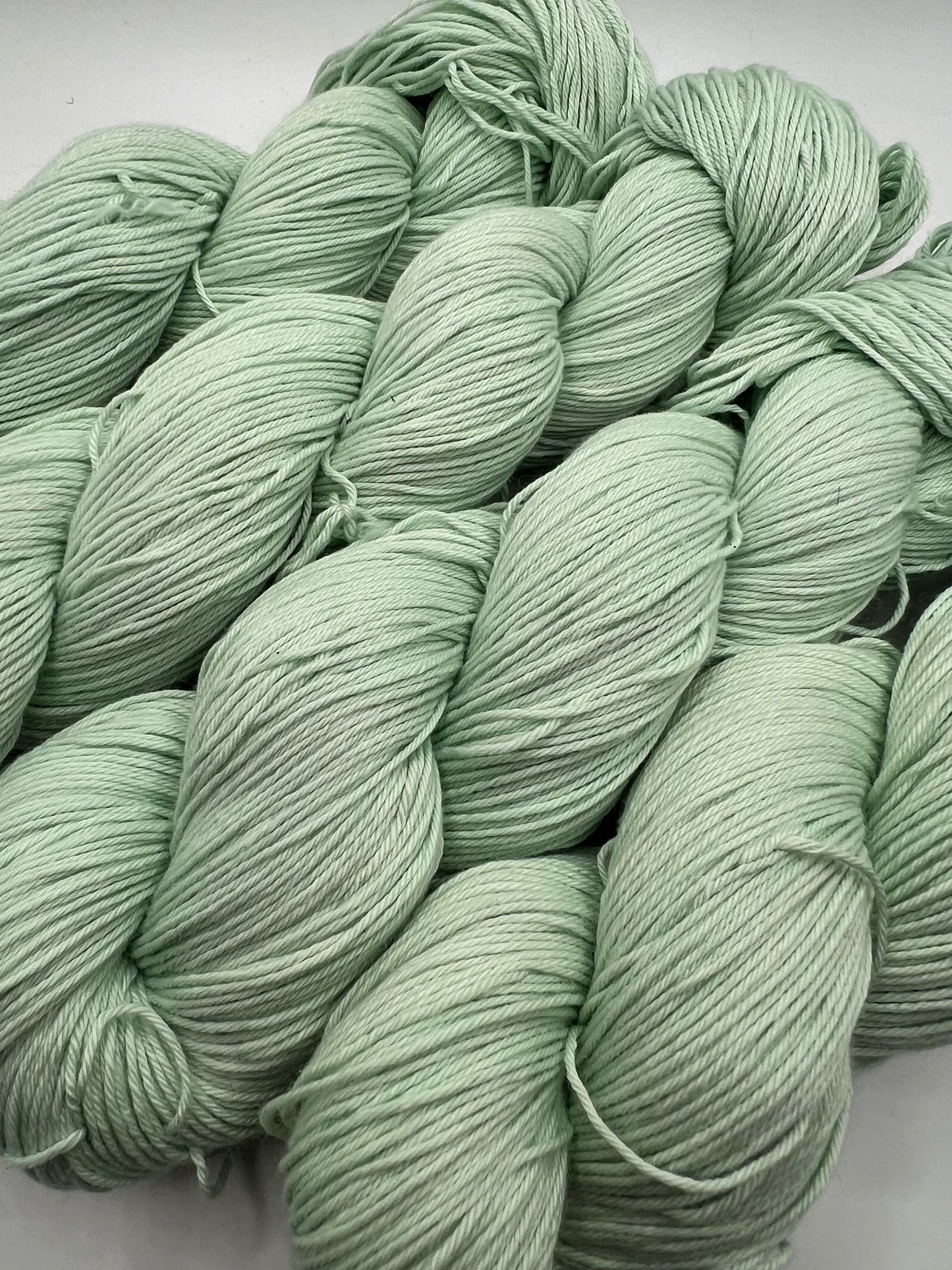 Foam | Hand Dyed Cotton Yarn