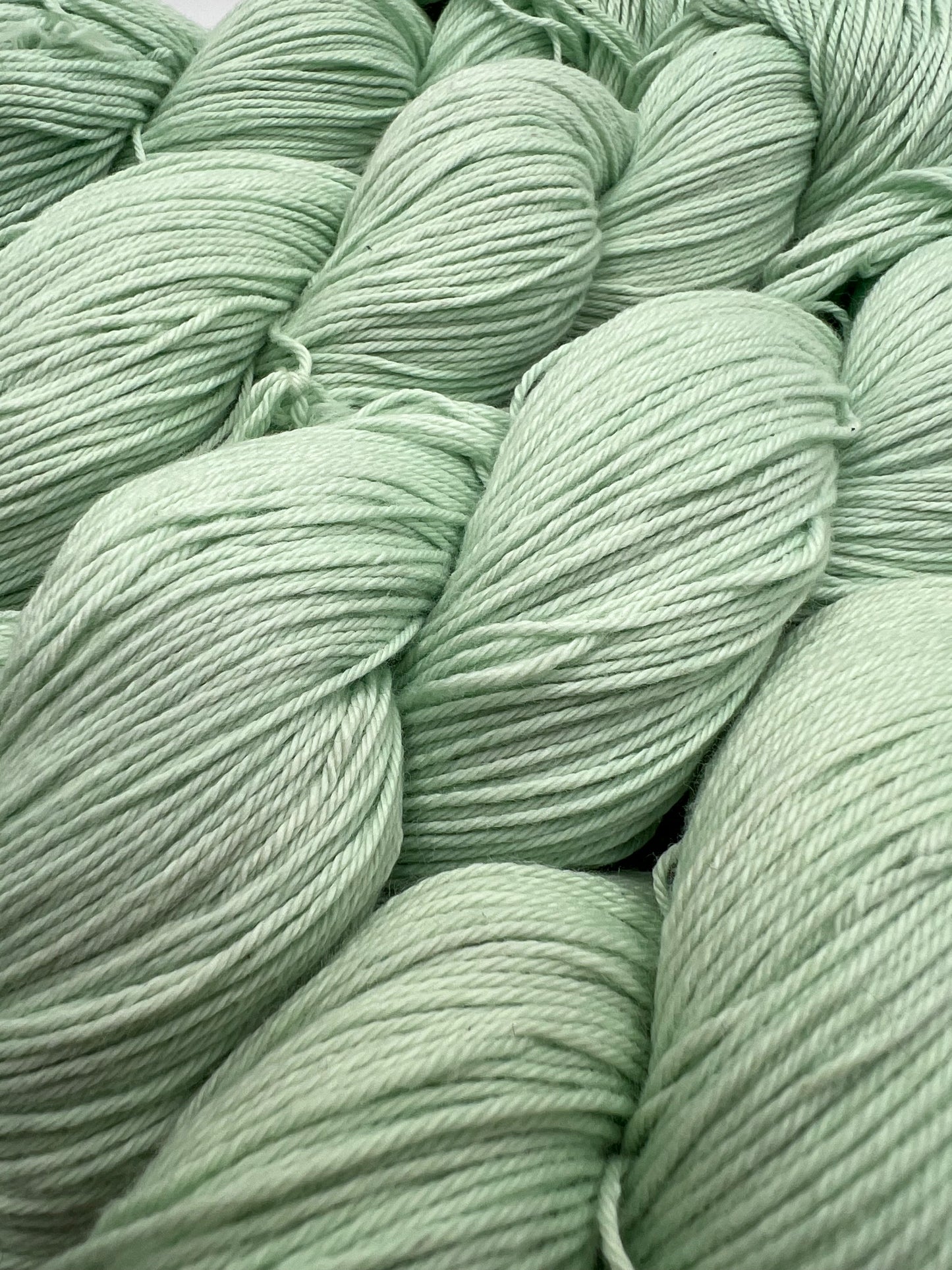 Foam | Hand Dyed Cotton Yarn