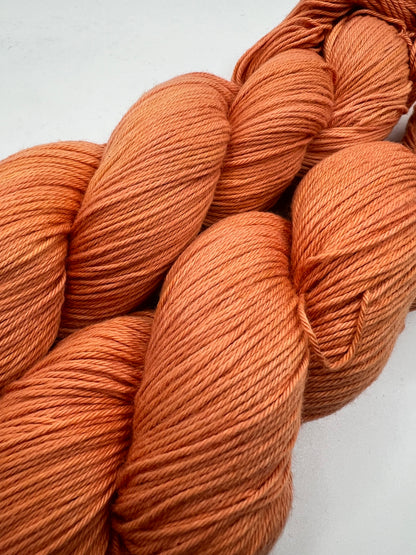 Apricot | Hand Dyed Cotton Yarn