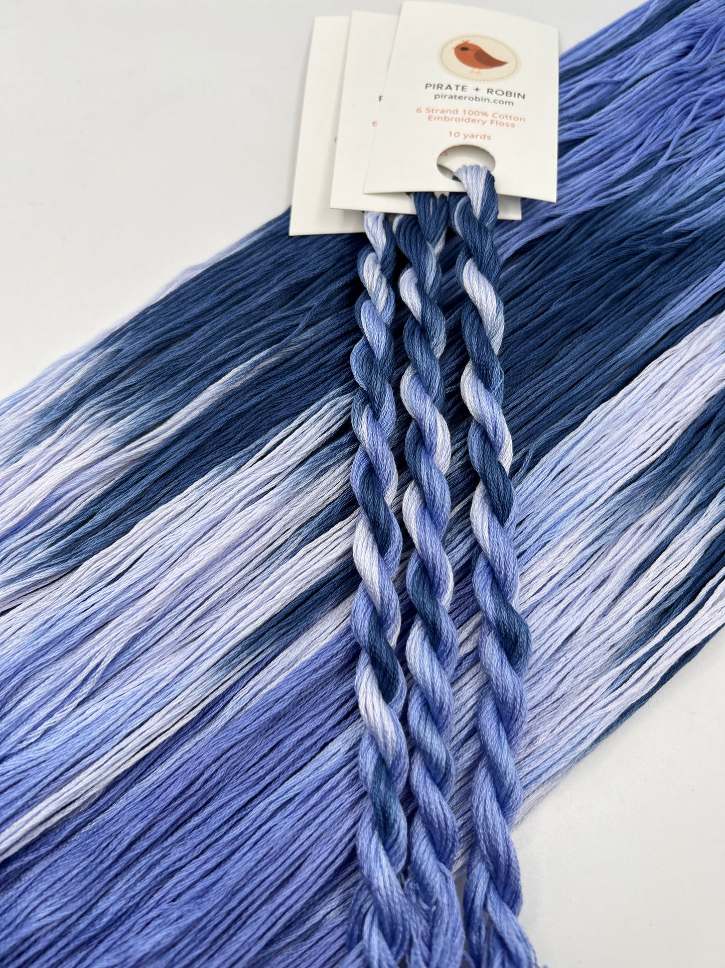 One of a Kind Purple | Hand dyed, 6 Strand Embroidery Floss