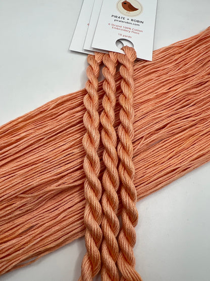 Dawn | Hand dyed, 6 Strand Embroidery Floss