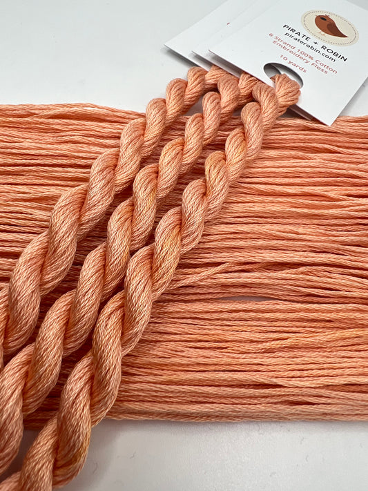 Dawn | Hand dyed, 6 Strand Embroidery Floss