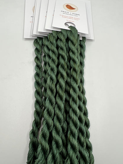 Willow | Hand dyed, 6 Strand Embroidery Floss