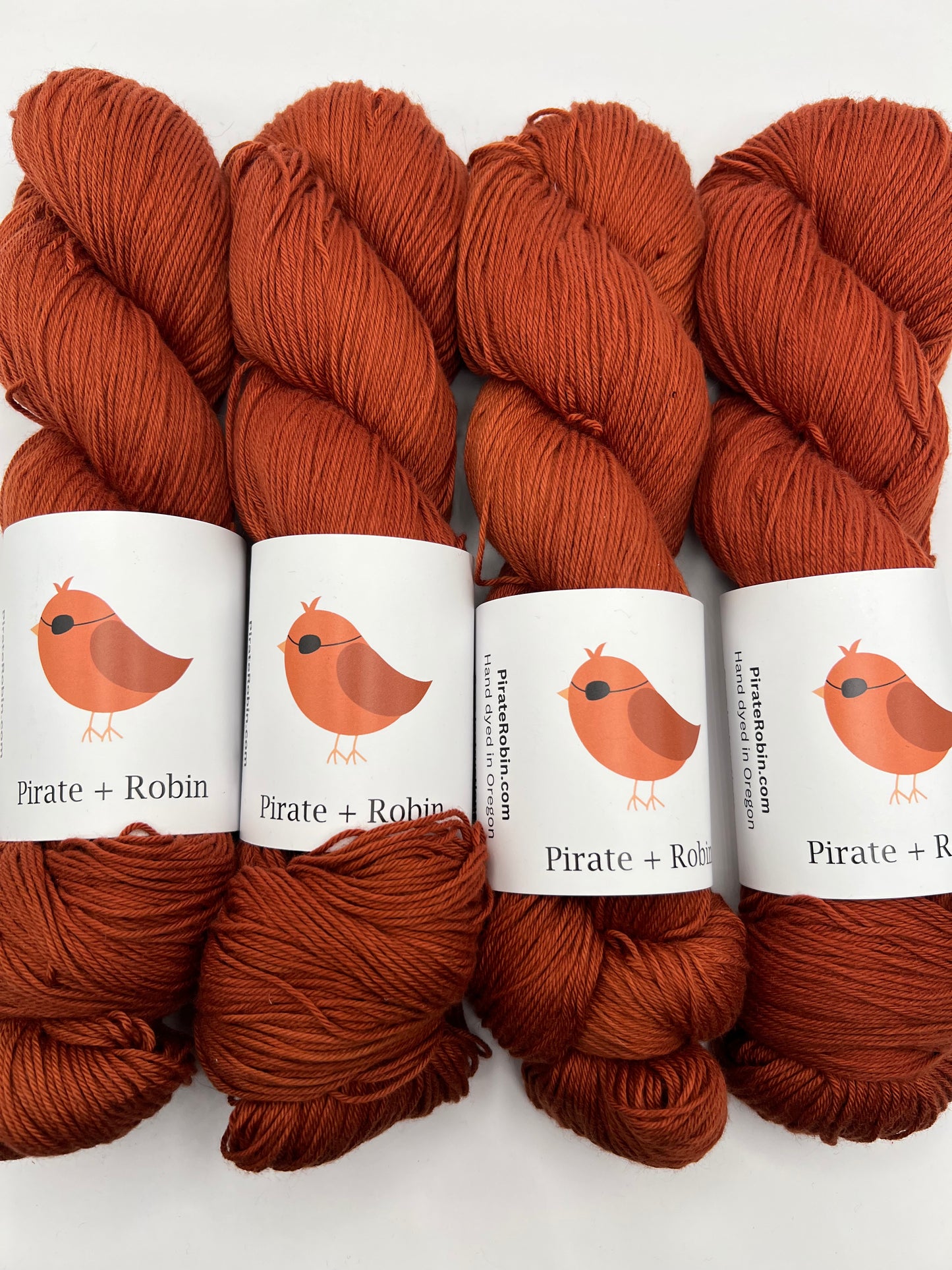 Brick | Hand Dyed Cotton Yarn