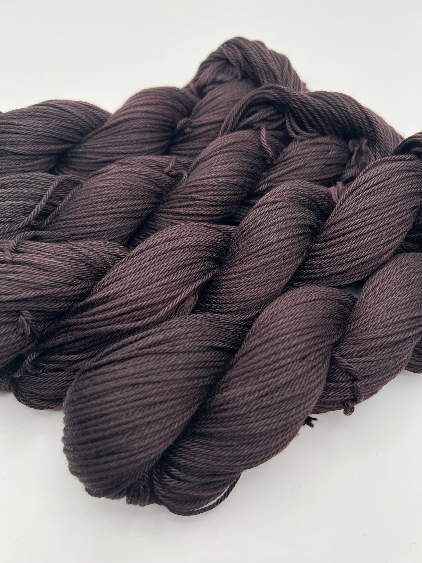 Crow | Hand Dyed Cotton Yarn