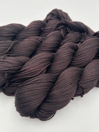Crow | Hand Dyed Cotton Yarn
