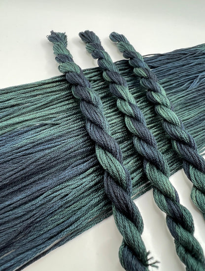 Bog Witch | Hand dyed, 6 Strand Embroidery Floss