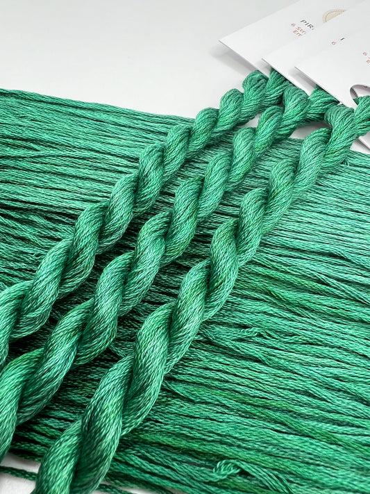 Fern | Hand dyed, 6 Strand Embroidery Floss