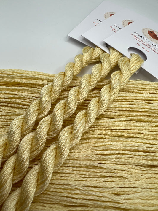 Banana | Hand dyed, 6 Strand Embroidery Floss