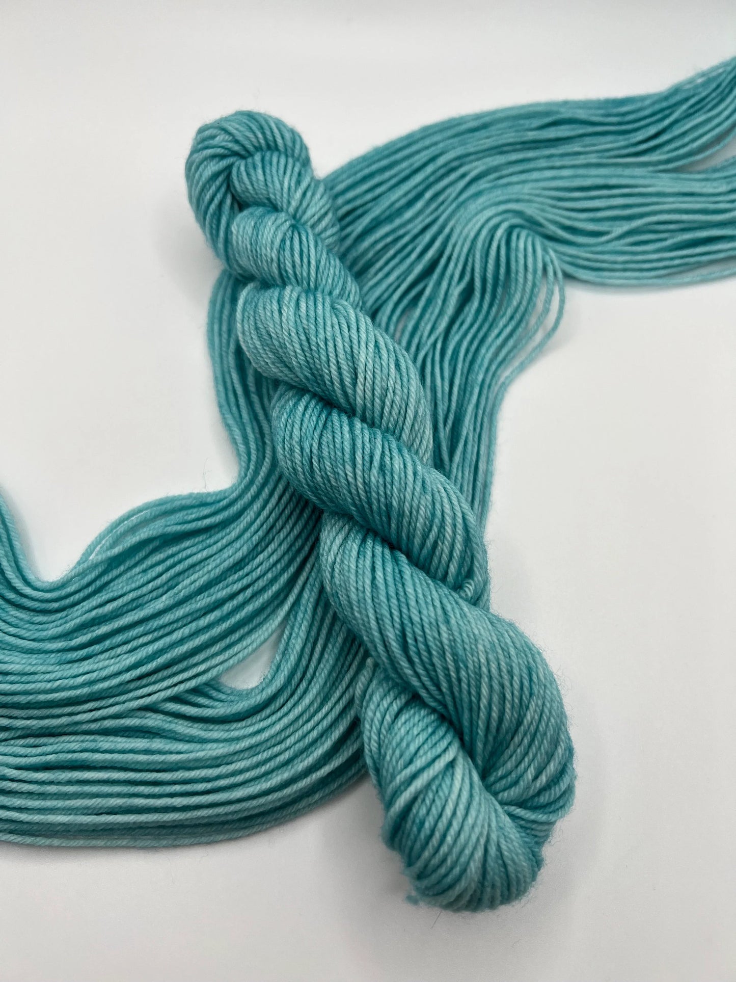 Aqua | Hand Dyed Yarn