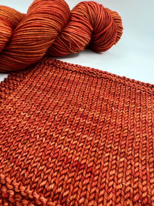 Baked Bean | Hand Dyed Yarn