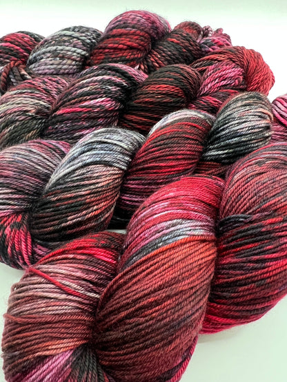 Black Cherry | Hand Dyed Yarn