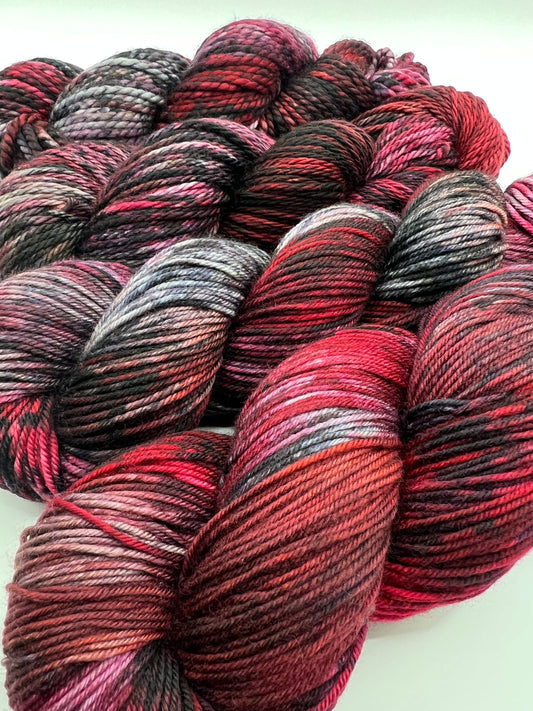 Black Cherry Mini | Superwash Merino Yarn Minis